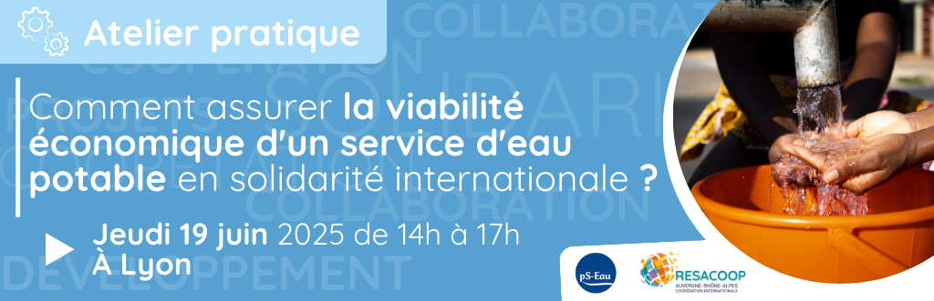 Atelier | Viabilité économique d’un service d’eau potable