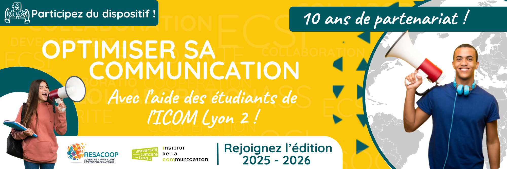 Optimisez votre communication | Participez à l’édition 2025‑2026 du dispositif
